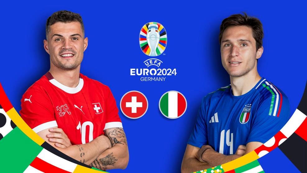欧洲杯-瑞士vs意大利首发：恩博洛、扎卡先发，R罗、阿坎吉出战