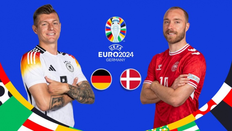 欧足联预测德国vs丹麦首发：哈弗茨克罗斯、埃里克森霍伊伦出战